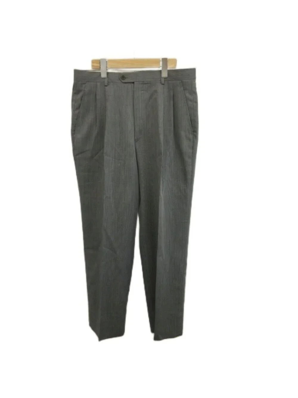 Saint Laurent Suit Set Top and Bottom Tailored Jacket Wool Single Unlined